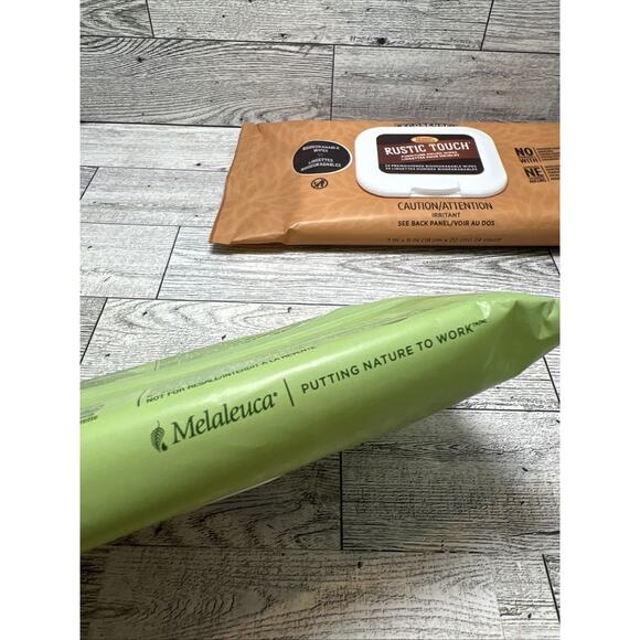 Melaleuca Cleaning Wipes Tough & Tender Rustic Touch 2-pack New Sealed Exp 2026 - Picture 12 of 15